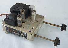 Amplificatore valvolare monovalvola Pye scatola nera vintage 1960 funzionante Mazda ECC82 funzionante