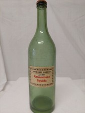 Vecchia Bottiglia Vetro Ammoniaca Liquida Greider Medicinali Milano 1940 Circa
