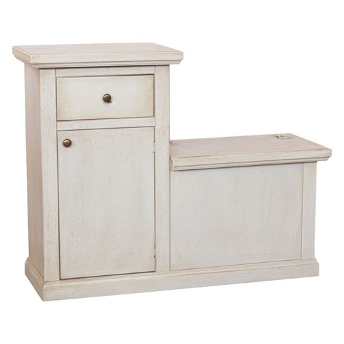 Cassapanca legno arte - cassapanca,