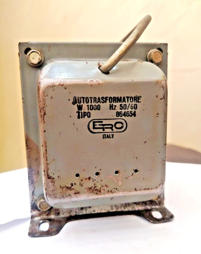Autotrasformatore erc vintage - autotrasformatore,
