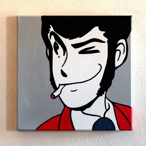 Serie lupin iii quadri - serie, iii,