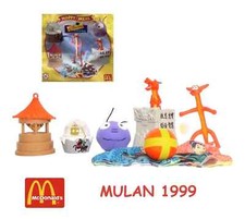 DISNEY MULAN MCDONALD'S MC DONALD'S HAPPY MEAL 1999 SORPRESE DISNEY VIDEO
