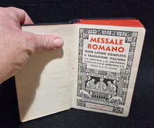 MESSALE ROMANO - LATINO E ITALIANO -  BERTOLA, LEFEBVRE 1936