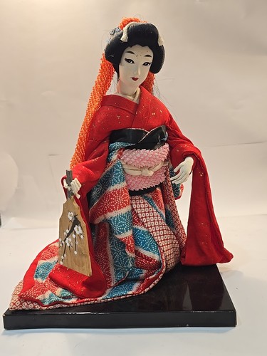 Bambola geisha giapponese - bambola,