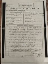 Visura Vespa 150 GS "RADIATA"