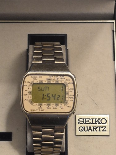 Orologio vintage seiko lcd - orologio,