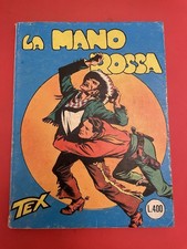 Tex Gigante n.1 da lire 400 La Mano Rossa originale quasi edicola