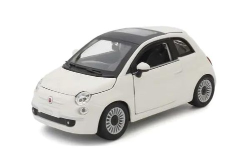 Burago fiat 500 2007 - 1/24,