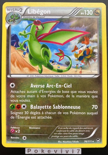 Carte pokemon libegon - libegon, 76/111