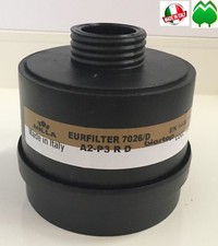 Filtro anti gas  per maschera A2 P3 R D  con attacco vite 40 mm  EN 148
