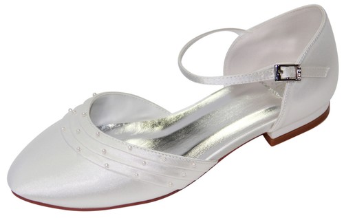 Scarpe sposa piatte - da, raso