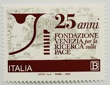 Italia 2024 francobollo Fondazione Venezia emissione congiunta con Vaticano 