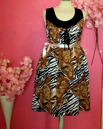 Abito midi donna stampa - abito,