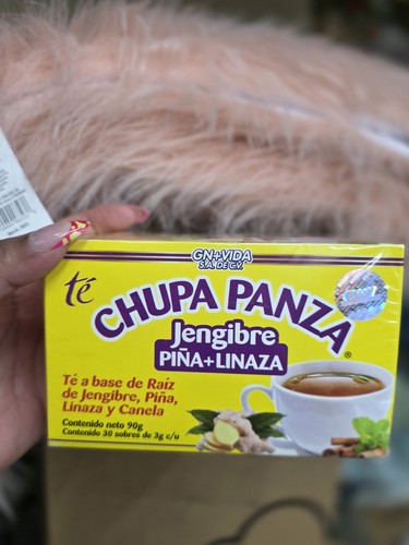 Chupa panza jengibre piña - panza,