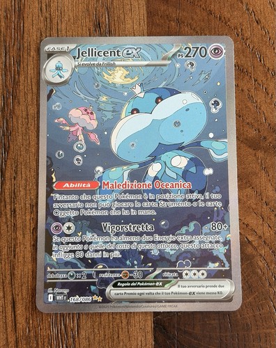 Carta pokemon jellicent - carta,