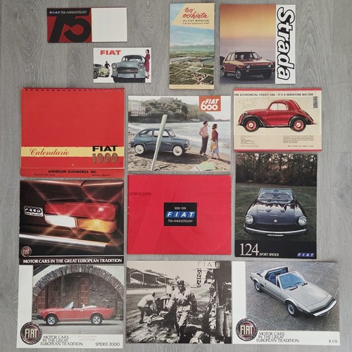 Brochure letteratura fiat - brochure,