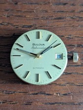 Orologio automatico uomo Bulova 11ANACD movimento/quadrante/mani, ticchettio #P177
