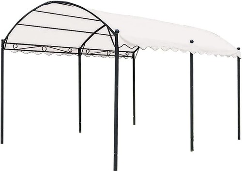 Gazebo acciaio carport - acciaio,