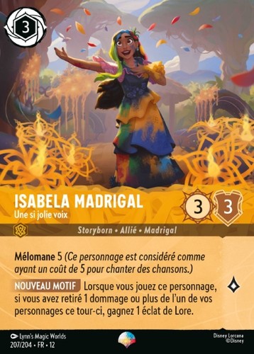 Lorcana isabela madrigal - lorcana,