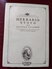 HERBARIO DI CASTORE DURANTE