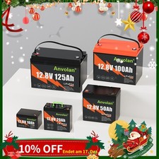 Batteria 12V 100ah 20ah 125ah