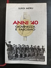 libro ANNI '40 GIOVINEZZA E