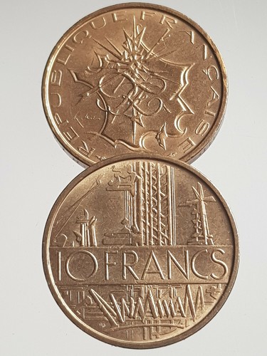 Francs mathieu 1974 1987 - mathieu,