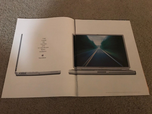Poster vintage 2001 apple - 2001,