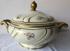 Antica zuppiera in ceramica -
