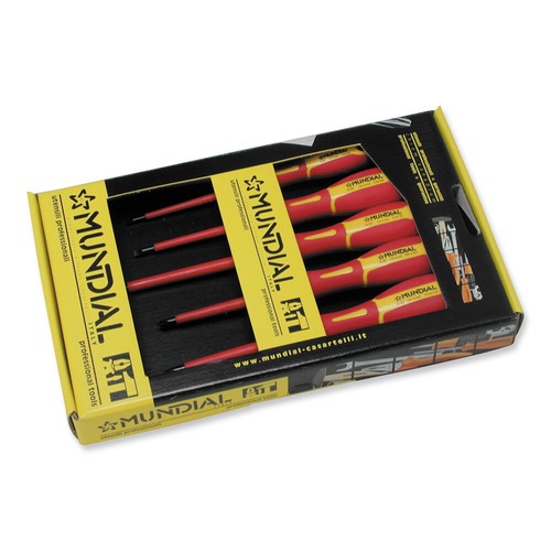 Set serie 5pz cacciaviti - serie,