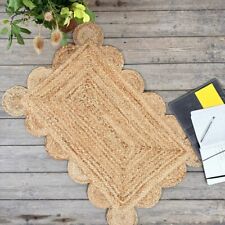 Tappeto capesante tappeto iuta rettangolare 100% fibra naturale zona soggiorno fatto a mano