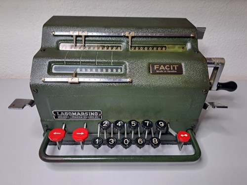Facit calcolatrice - facit, tk