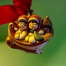 Addobbi natale thun. Slittina