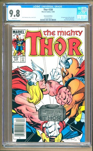 Thor 338 cgc 8 wp - thor, (1983)