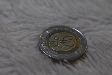 Pièce Rare 2 euros stickman