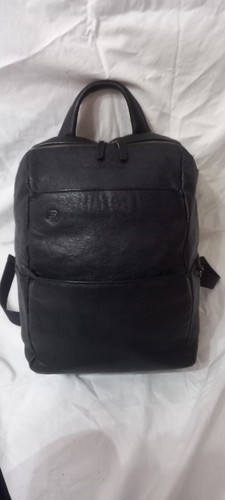 Zaino piquadro nero pelle - zaino, in