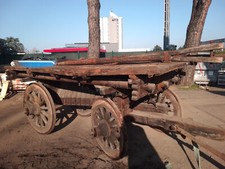 Carro agricolo in legno primi del 900