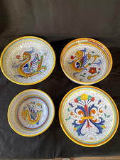 4 pieces deruta italian