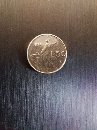Moneta lire piccola - 50,