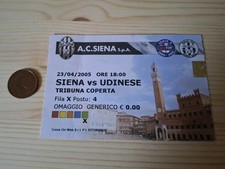 Biglietto stadio siena udinese - biglietto,