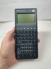 HP Hewlett Packard 48GX Calcolatrice Grafica Espandibile FUNZIONA! Ha pixel morti