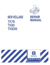 New Holland TK76, TK85, TK85M