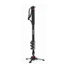 Manfrotto Monopiede video MVMXPROA4 in alluminio, 4 sezioni, base fluida