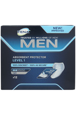 TENA MEN LIVELLO 1 - PACCO DA 12 PEZZI  ASSORBENTI UOMO - OFFERTA