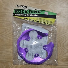Girvin Rock Ring Protezione Catena 3DV Viola NOS 94BCD RR120V Vintage anni 90 MTB