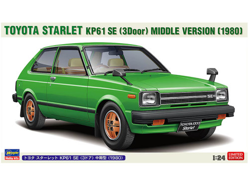 Hasegawa toyota starlet kp61 - hasegawa,