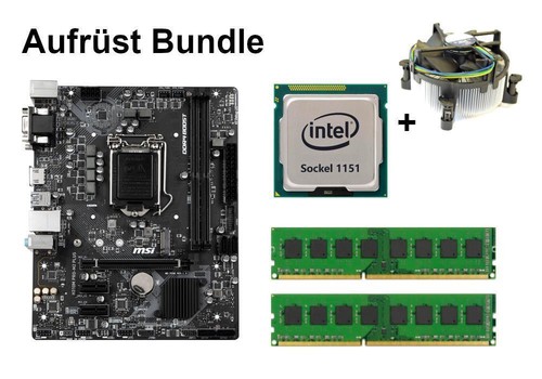 Bundle msi h310m pro plus - bundle, +