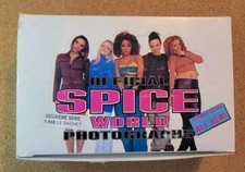 1997 SPICE WORLD FOTOGRAFIE SPICE GIRLS 50 CONFEZIONI SIGILLATE SCATOLA MAGICA