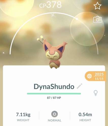 Pogo shiny skitty - shiny,