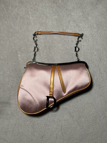 Christian dior mini saddle bag - christian,